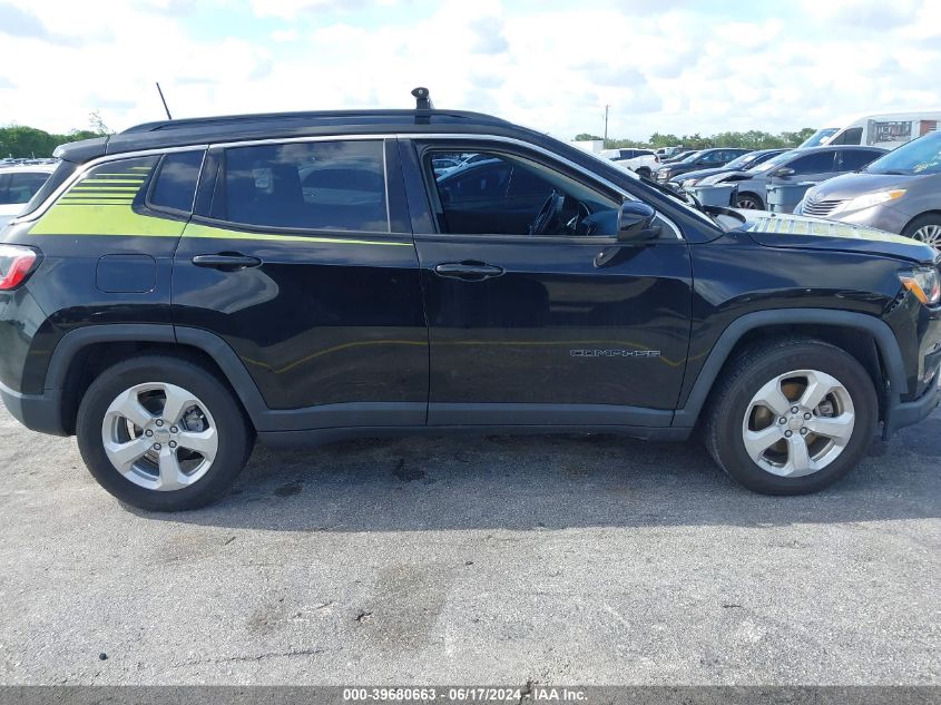 2020 Jeep Compass Latitude Fwd VIN: 3C4NJCBB0LT162107 Lot: 39680663