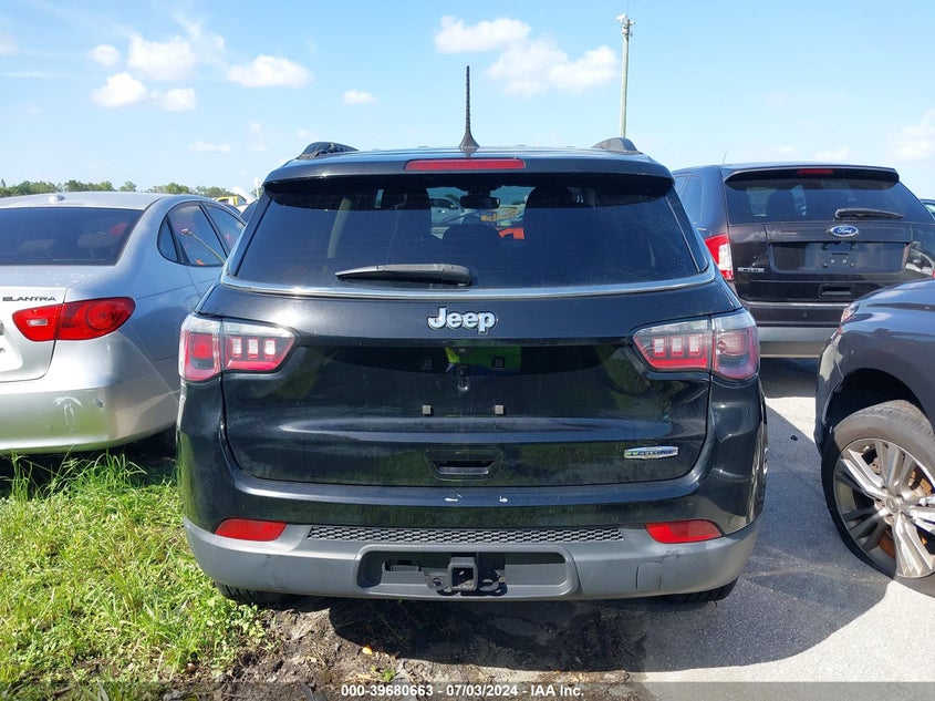 VIN 3C4NJCBB0LT162107 2020 JEEP COMPASS LATITUDE FWD