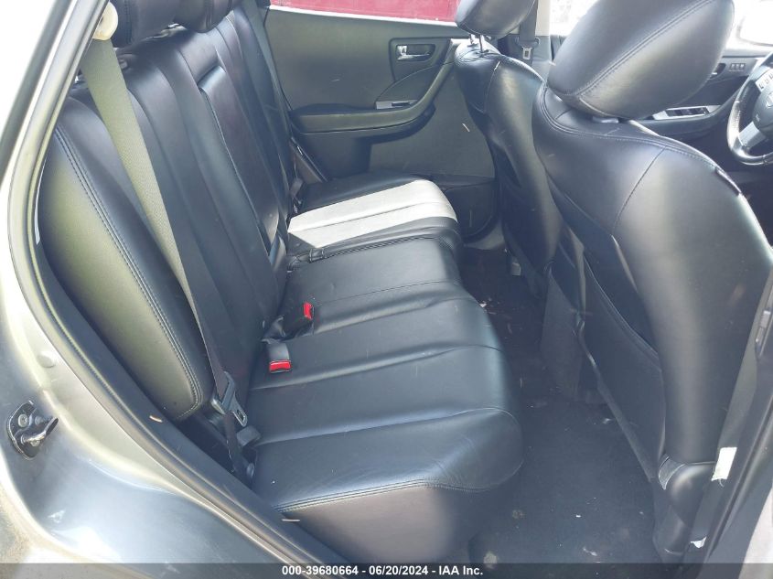 2006 Nissan Murano Sl VIN: JN8AZ08T36W423142 Lot: 39680664