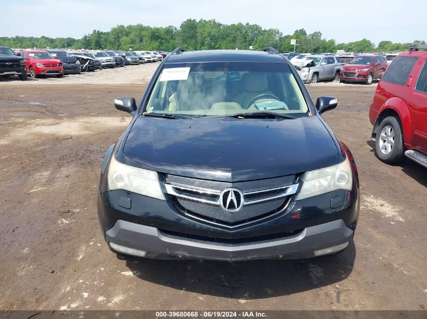 2007 Acura Mdx Sport Package VIN: 2HNYD28807H003252 Lot: 39680668
