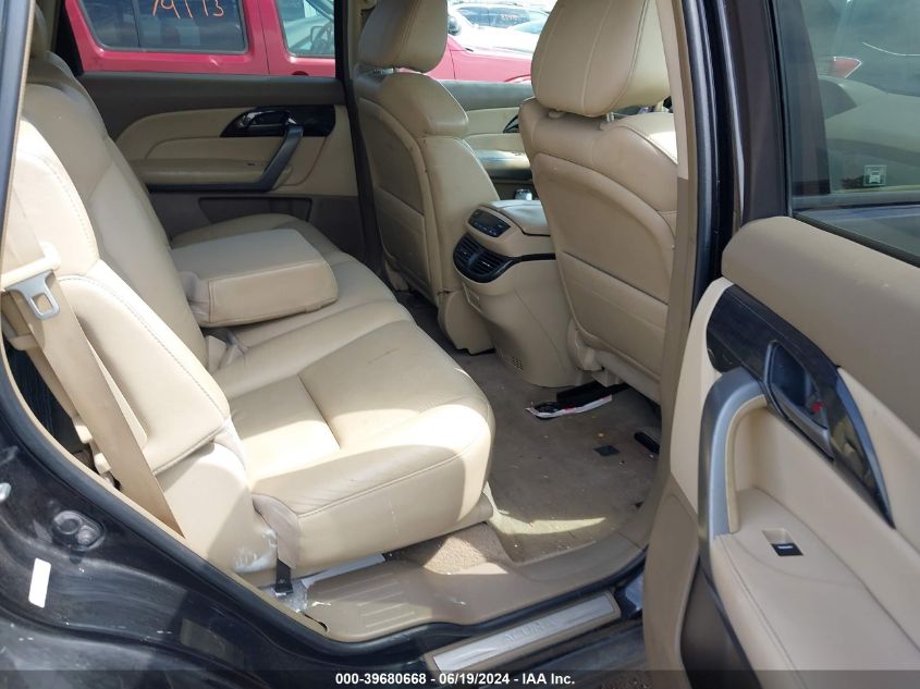 2007 Acura Mdx Sport Package VIN: 2HNYD28807H003252 Lot: 39680668