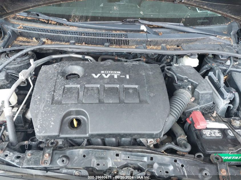 2009 Toyota Corolla S VIN: 2T1BU40E89C008673 Lot: 39680671