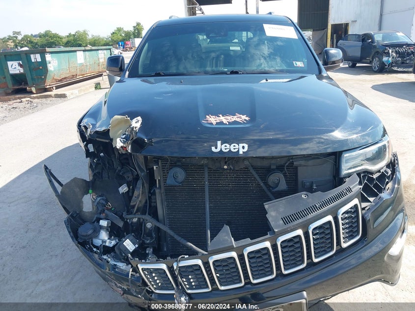 2018 Jeep Grand Cherokee Limited VIN: 1C4RJFBGXJC219890 Lot: 39680677