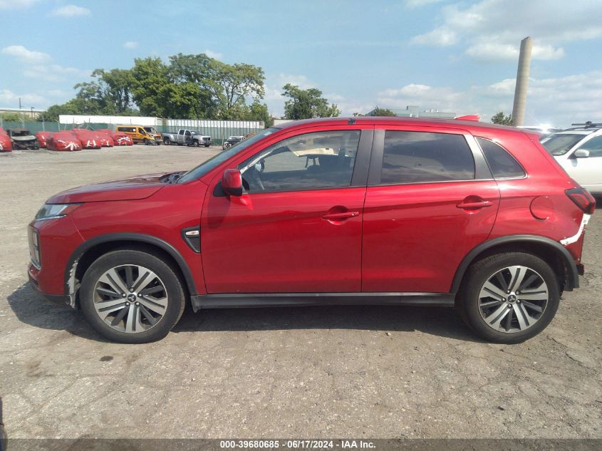 2021 Mitsubishi Outlander Sport 2.0 Be 2Wd/2.0 Es 2Wd/2.0 Le 2Wd/2.0 S 2Wd VIN: JA4APUAU7MU034308 Lot: 39680685