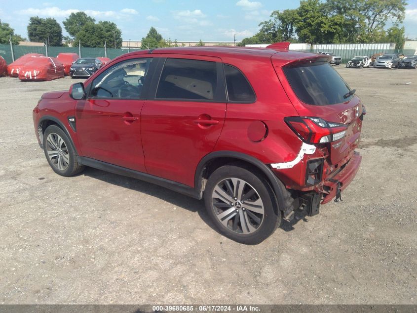 2021 Mitsubishi Outlander Sport 2.0 Be 2Wd/2.0 Es 2Wd/2.0 Le 2Wd/2.0 S 2Wd VIN: JA4APUAU7MU034308 Lot: 39680685