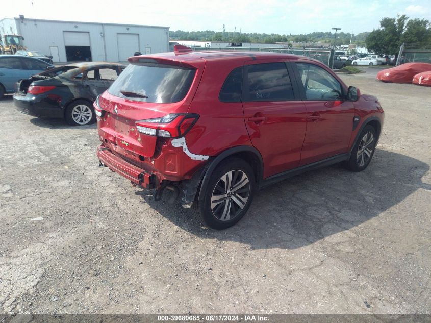 2021 Mitsubishi Outlander Sport 2.0 Be 2Wd/2.0 Es 2Wd/2.0 Le 2Wd/2.0 S 2Wd VIN: JA4APUAU7MU034308 Lot: 39680685