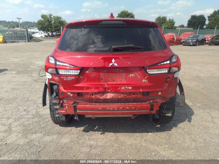 2021 Mitsubishi Outlander Sport 2.0 Be 2Wd/2.0 Es 2Wd/2.0 Le 2Wd/2.0 S 2Wd VIN: JA4APUAU7MU034308 Lot: 39680685