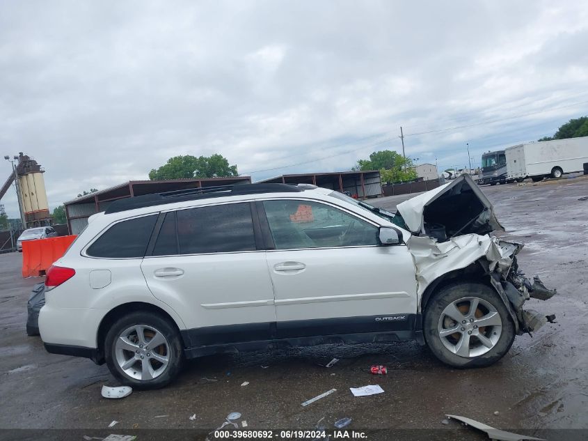 2014 Subaru Outback 2.5I Limited VIN: 4S4BRCLCXE3292151 Lot: 39680692