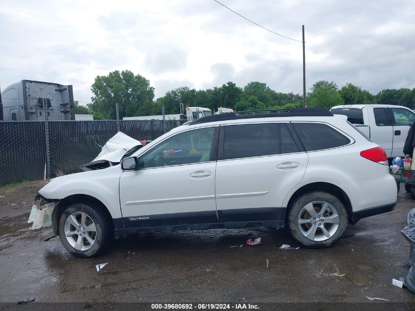 2014 Subaru Outback 2.5I Limited VIN: 4S4BRCLCXE3292151 Lot: 39680692