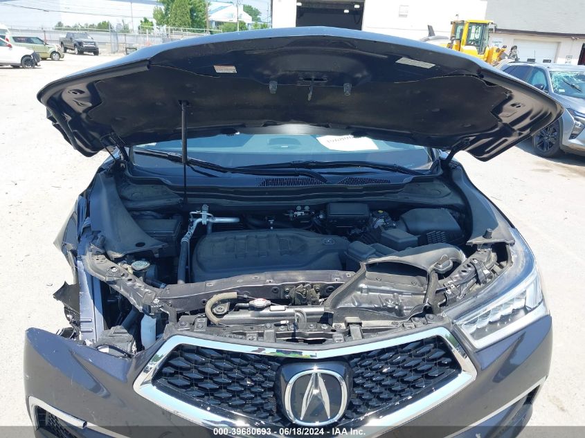 2019 Acura Mdx Tech Pkg VIN: 5J8YD4H53KL008692 Lot: 39680693