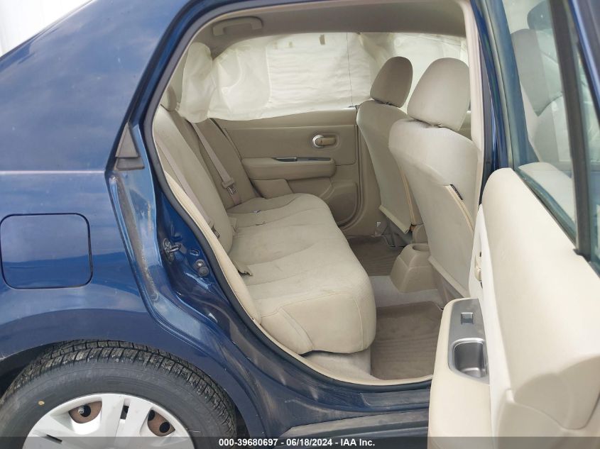 2010 Nissan Versa 1.8S VIN: 3N1BC1AP9AL423457 Lot: 39680697