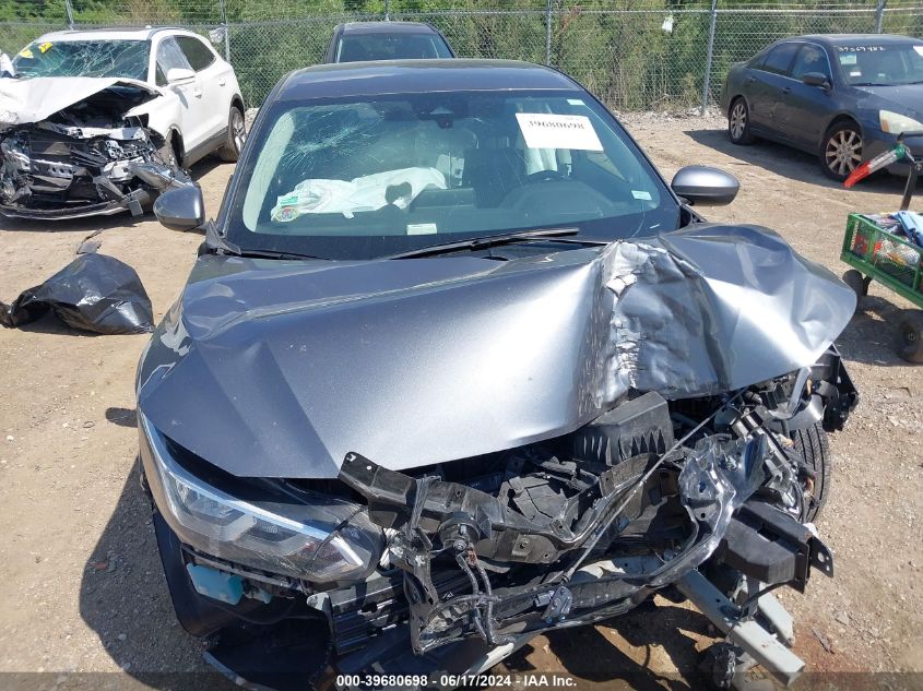 2022 Nissan Sentra Sv Xtronic Cvt VIN: 3N1AB8CVXNY226180 Lot: 39680698