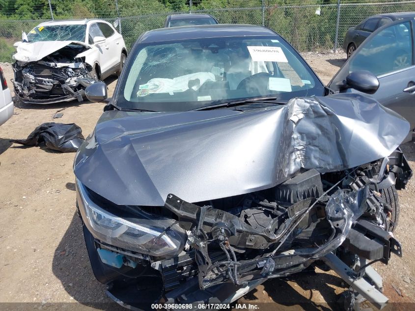 2022 Nissan Sentra Sv Xtronic Cvt VIN: 3N1AB8CVXNY226180 Lot: 39680698