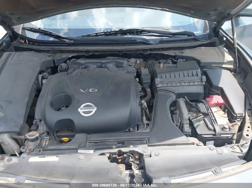 2010 Nissan Maxima 3.5 Sv VIN: 1N4AA5AP8AC827860 Lot: 39680726