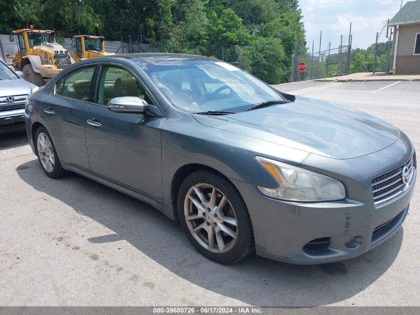 2010 Nissan Maxima 3.5 Sv VIN: 1N4AA5AP8AC827860 Lot: 39680726