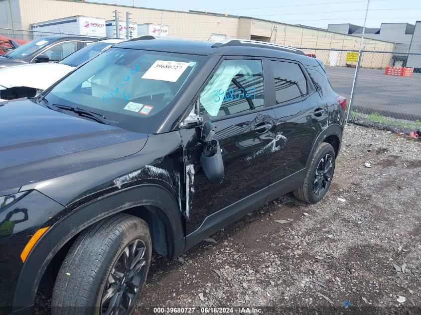 2022 Chevrolet Trailblazer Awd Lt VIN: KL79MRSL4NB134218 Lot: 39680727