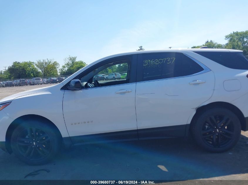 2021 Chevrolet Equinox Lt VIN: 3GNAXUEV2MS180132 Lot: 39680737