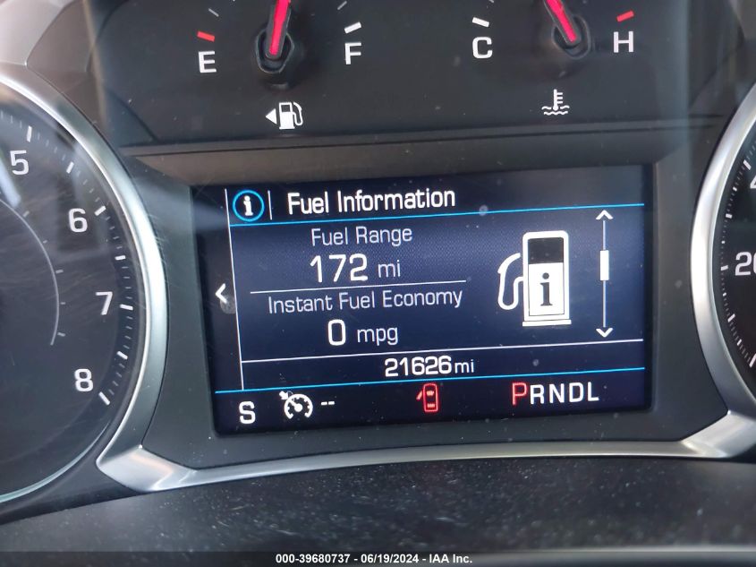 2021 Chevrolet Equinox Lt VIN: 3GNAXUEV2MS180132 Lot: 39680737