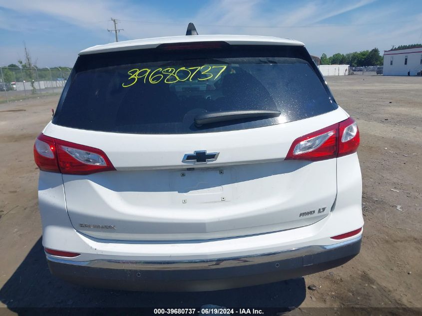 2021 Chevrolet Equinox Lt VIN: 3GNAXUEV2MS180132 Lot: 39680737