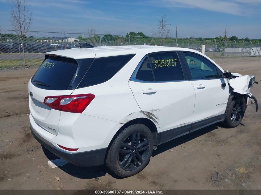VIN 3GNAXUEV2MS180132 2021 CHEVROLET EQUINOX LT