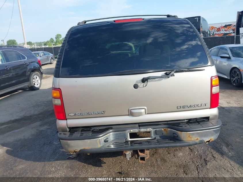 2003 Chevrolet Suburban 1500 Lt VIN: 3GNFK16Z13G150903 Lot: 39680747