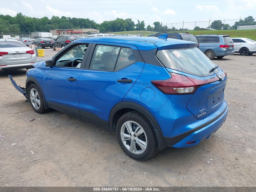 VIN 3N1CP5BV5ML557173 2021 NISSAN KICKS S XTRONIC CVT