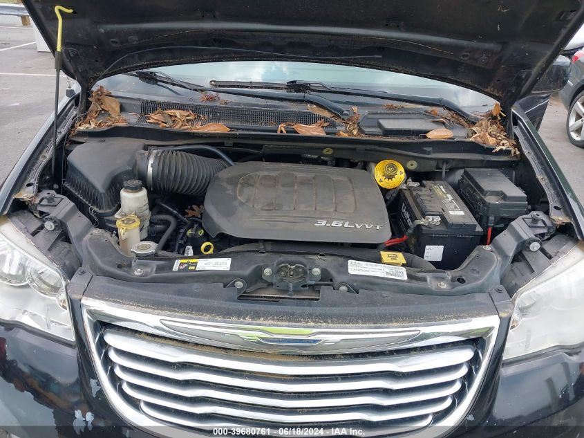 2016 Chrysler Town & Country Touring VIN: 2C4RC1BG7GR301301 Lot: 39680761