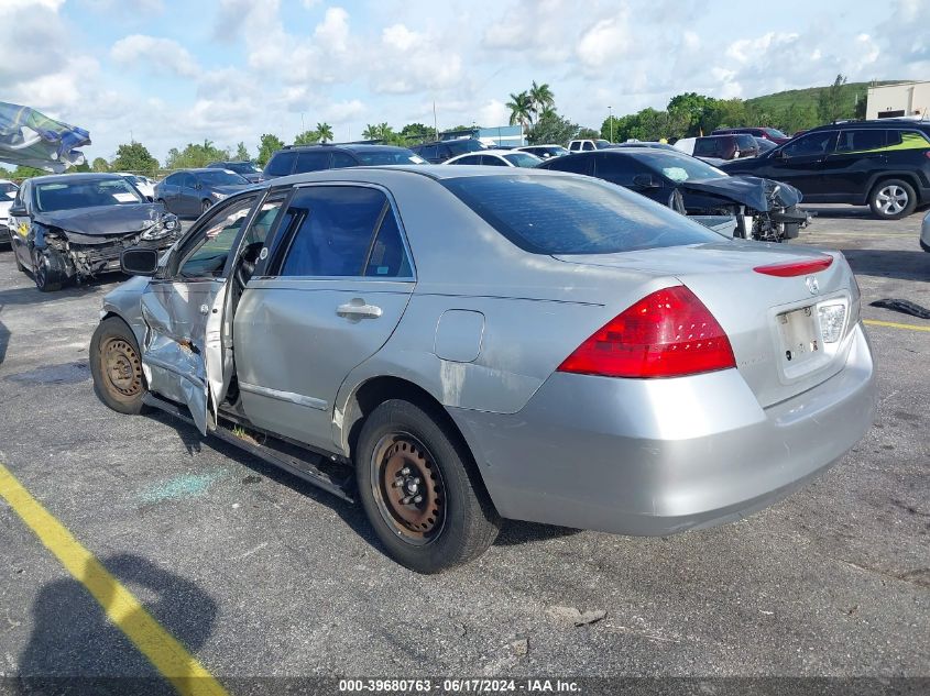 2006 Honda Accord 2.4 Lx VIN: 3HGCM56456G701163 Lot: 39680763