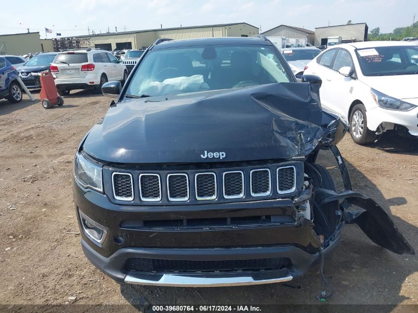 2018 Jeep Compass Limited 4X4 VIN: 3C4NJDCB8JT365702 Lot: 39680764