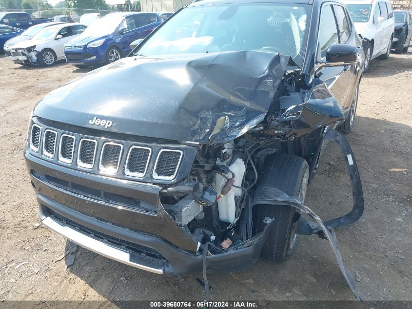 2018 Jeep Compass Limited 4X4 VIN: 3C4NJDCB8JT365702 Lot: 39680764