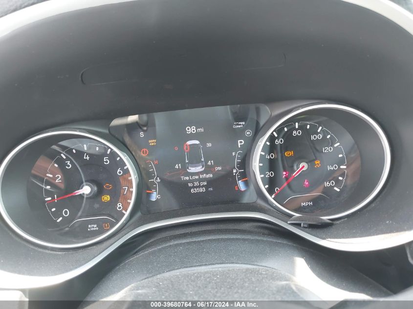 2018 Jeep Compass Limited 4X4 VIN: 3C4NJDCB8JT365702 Lot: 39680764