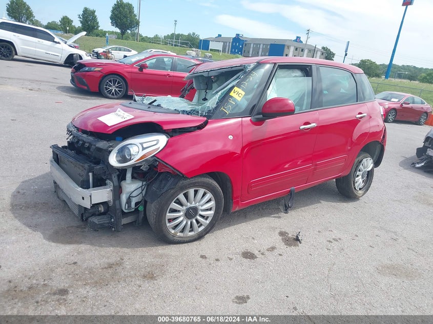 2017 Fiat 500L Pop VIN: ZFBCFAAH3HZ040217 Lot: 39680765