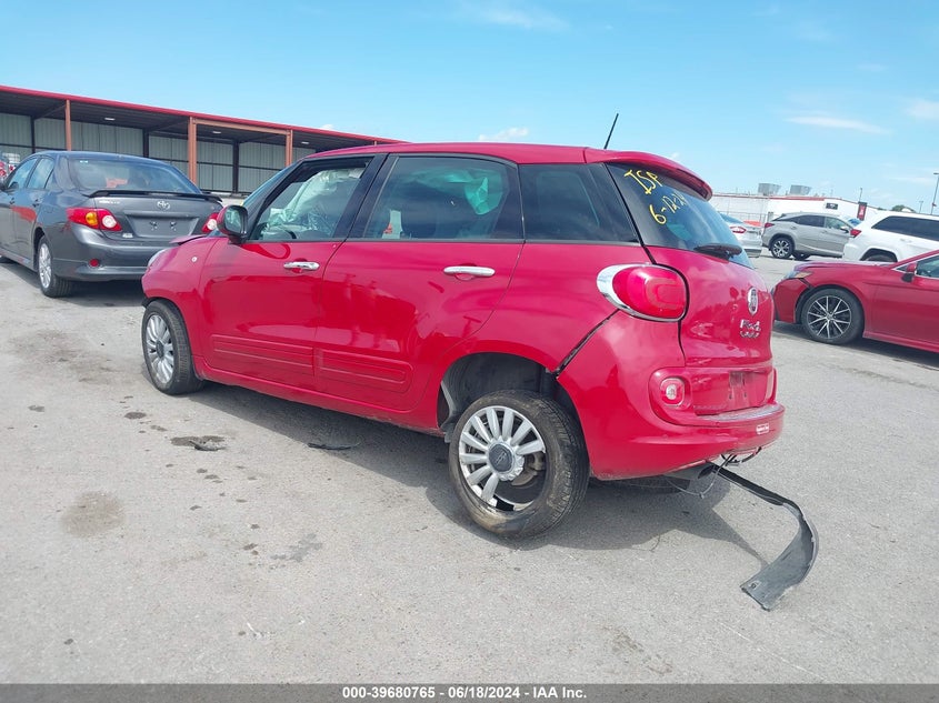 2017 Fiat 500L Pop VIN: ZFBCFAAH3HZ040217 Lot: 39680765