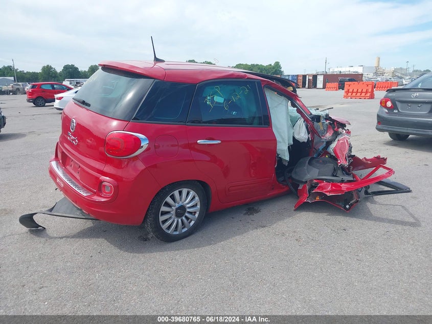 2017 Fiat 500L Pop VIN: ZFBCFAAH3HZ040217 Lot: 39680765