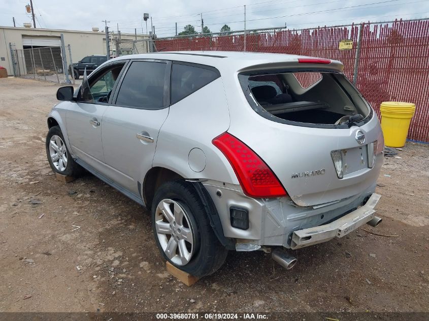 JN8AZ08W76W524629 2006 Nissan Murano Sl