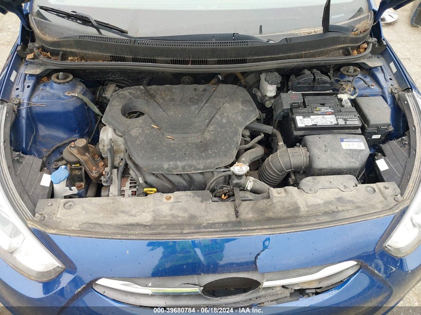 2017 Hyundai Accent Se VIN: KMHCT4AE2HU318305 Lot: 39680784