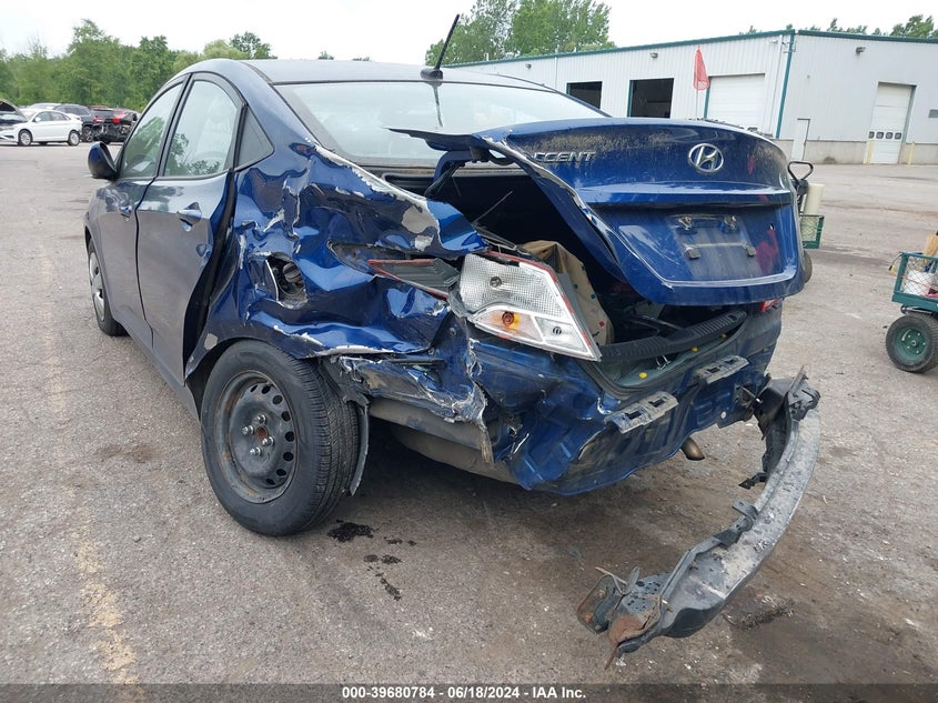 2017 Hyundai Accent Se VIN: KMHCT4AE2HU318305 Lot: 39680784