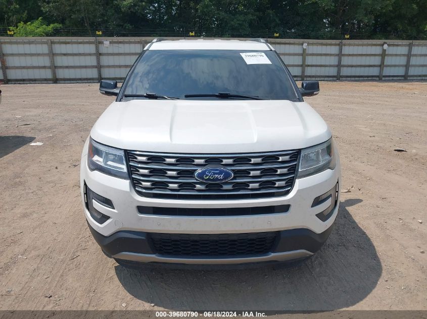 2016 Ford Explorer Xlt VIN: 1FM5K8D80GGA37755 Lot: 39680790