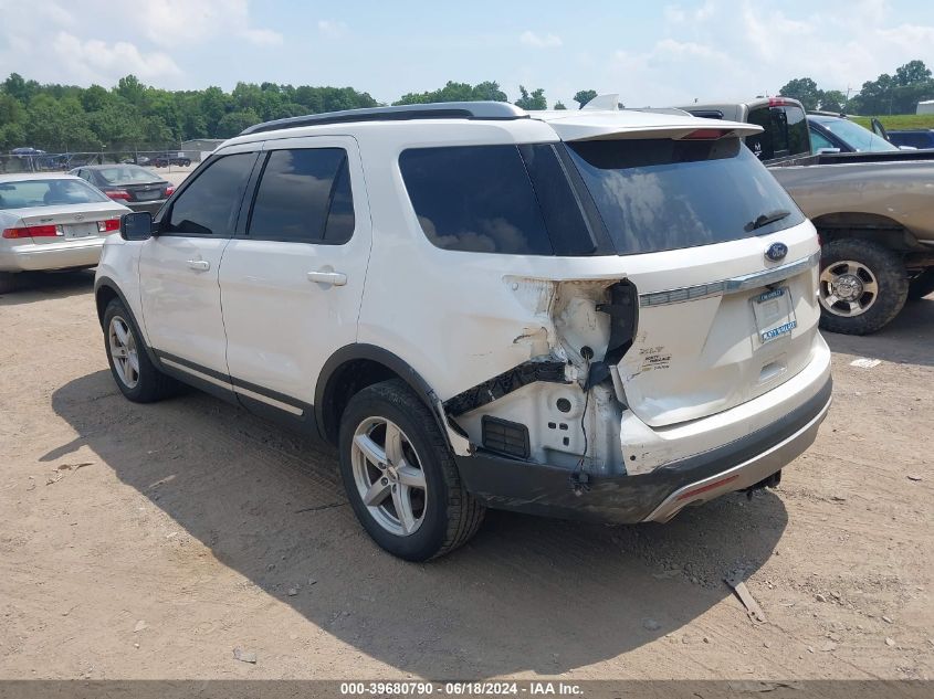 2016 Ford Explorer Xlt VIN: 1FM5K8D80GGA37755 Lot: 39680790