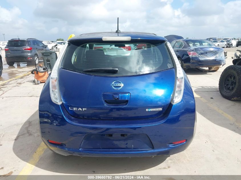 2016 Nissan Leaf S VIN: 1N4AZ0CP1GC305766 Lot: 39680792