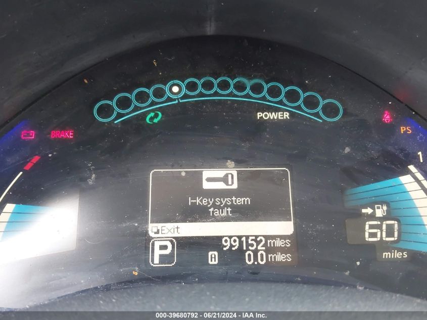 2016 Nissan Leaf S VIN: 1N4AZ0CP1GC305766 Lot: 39680792