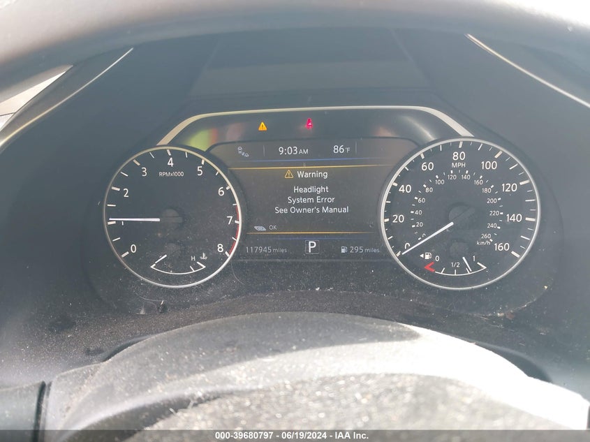 2016 Nissan Murano Platinum VIN: 5N1AZ2MH2GN146592 Lot: 39680797