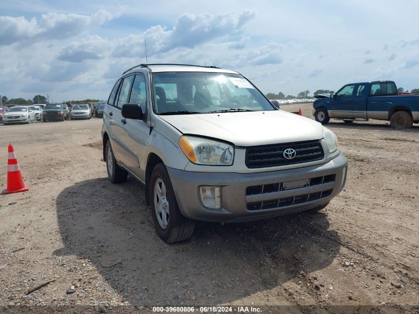 2002 Toyota Rav4 VIN: JTEGH20V620073824 Lot: 39680806