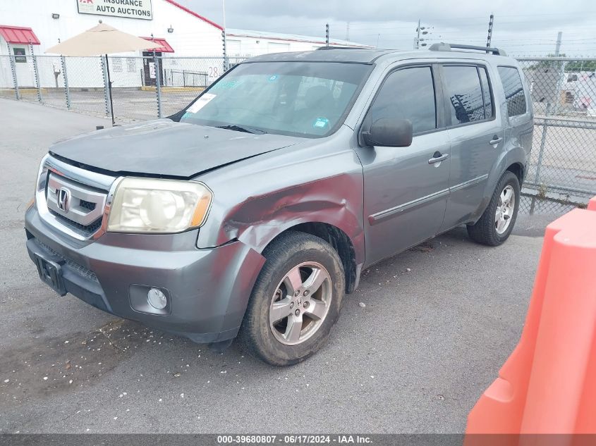 2009 Honda Pilot Ex-L VIN: 5FNYF38589B017016 Lot: 39680807