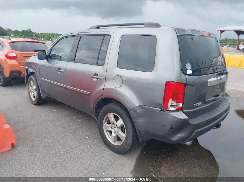 2009 Honda Pilot Ex-L VIN: 5FNYF38589B017016 Lot: 39680807