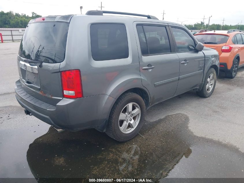 2009 Honda Pilot Ex-L VIN: 5FNYF38589B017016 Lot: 39680807