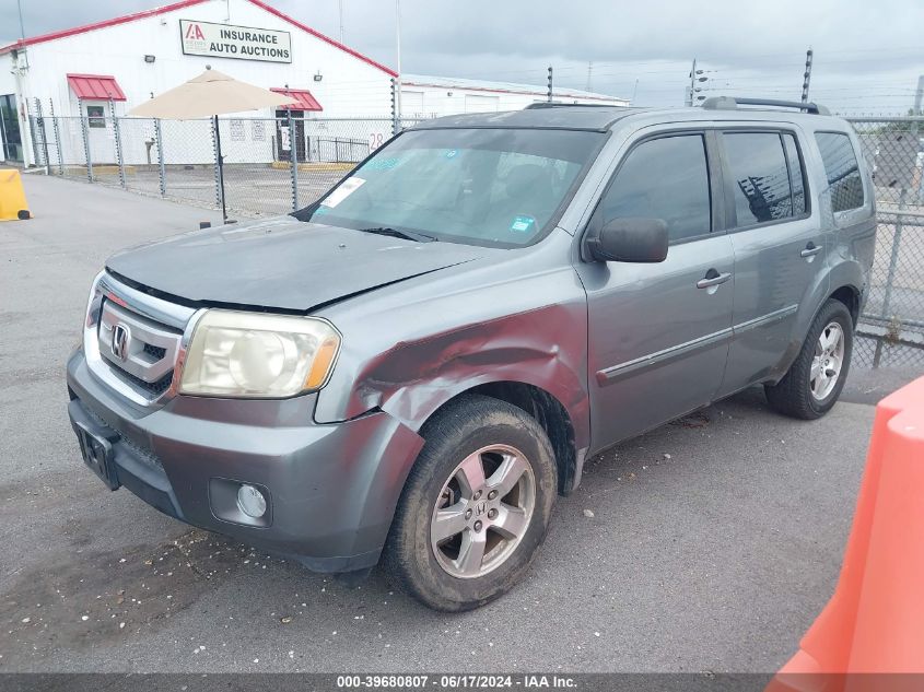 2009 Honda Pilot Ex-L VIN: 5FNYF38589B017016 Lot: 39680807