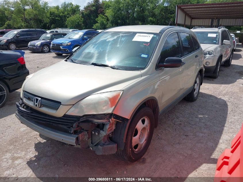 2009 Honda Cr-V Lx VIN: 3CZRE38379G704482 Lot: 39680811