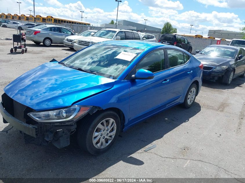 5NPD74LF3HH183218 2017 HYUNDAI ELANTRA - Image 2