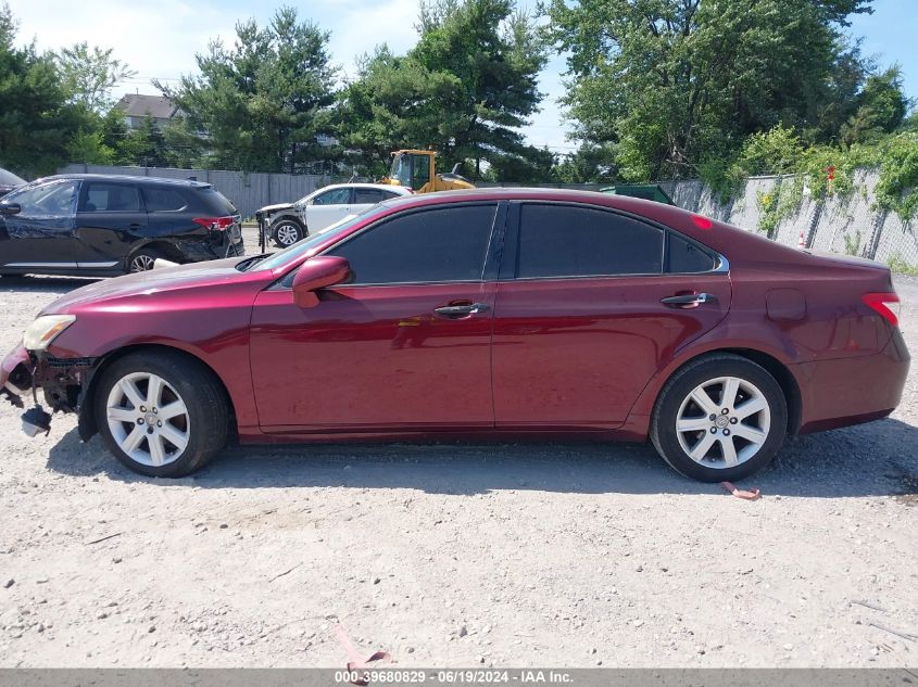 2008 Lexus Es 350 VIN: JTHBJ46G282217355 Lot: 39680829
